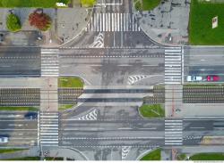 Photo Textures of Roads from Above